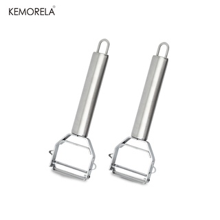 KEMORELA 不銹鋼多功能蔬菜削皮器和切絲刀切絲削皮器土豆胡蘿蔔刨絲器廚房工具