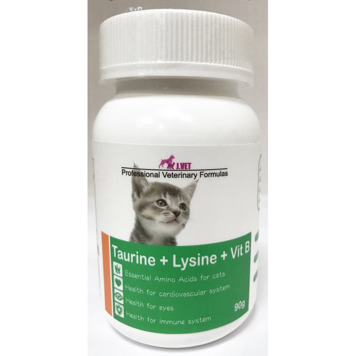✨汪喵go!  J.VET 牛磺酸 離胺酸 Taurine Lysine B群 貓咪必備營養品 寵物保健 牛磺酸B群