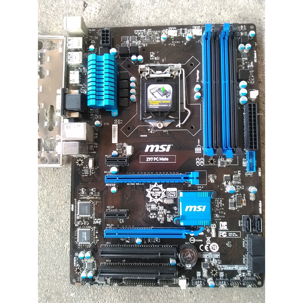 微星 MSI Z97 PC Mate LGA1150 主機板 良品