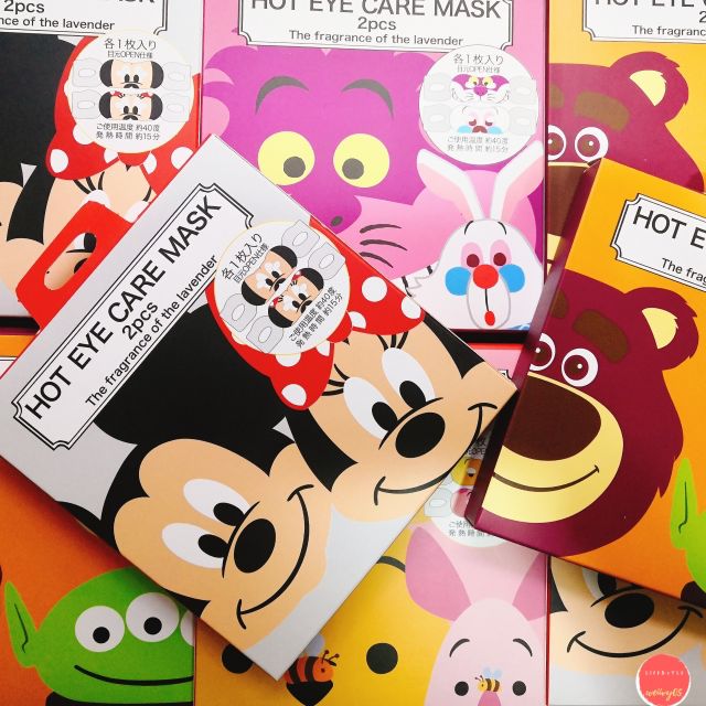 即期清倉 ❇️日本正貨 🇯🇵 迪士尼 周邊商品  妙妙貓 維尼 小豬 熊抱哥 三眼怪 蒸氣眼罩 🇯🇵