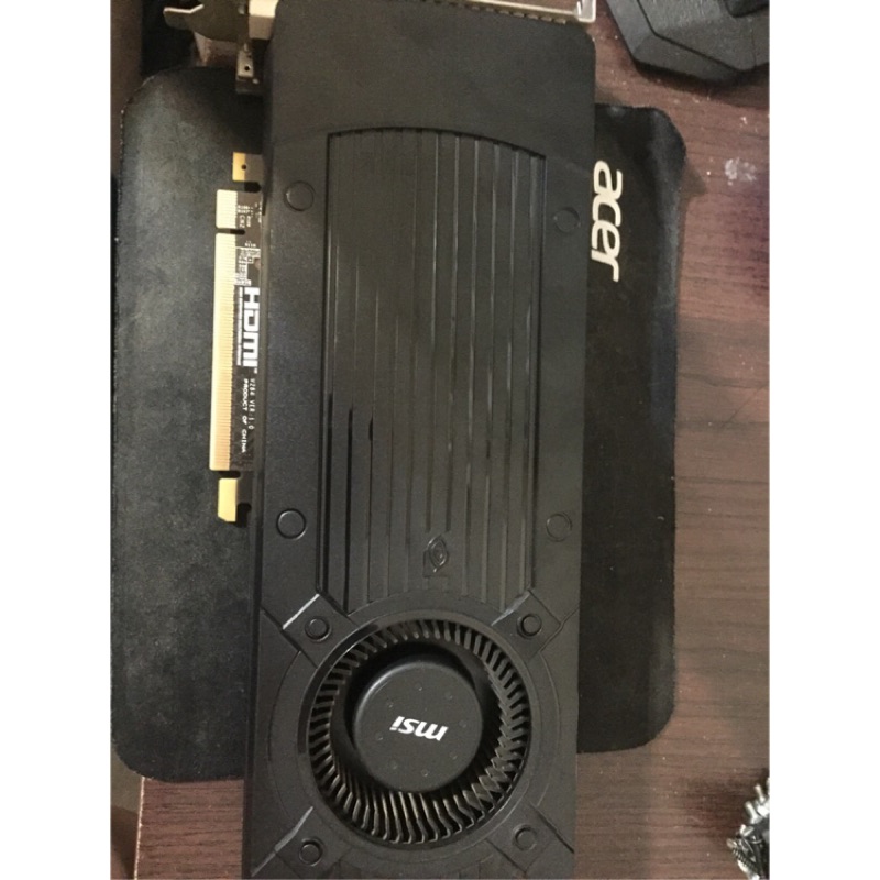 ［暫售］MSI GTX760 ddr5 2g 公版 遊戲顯卡 順跑絕地求生 勝gtx1050 非gtx 960 380