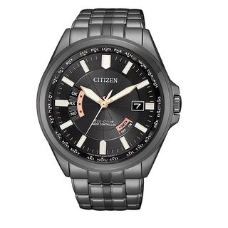 CITIZEN星辰錶 紳士風電波時計腕錶 42mm 【Watch On-line Store】
