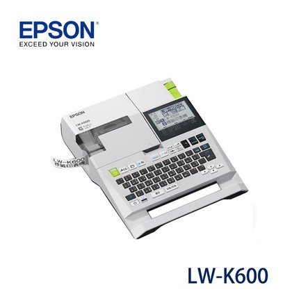 【含稅】公司貨附保固 EPSON LW-K600 (非LW-600P) 手持式高速列印標籤機