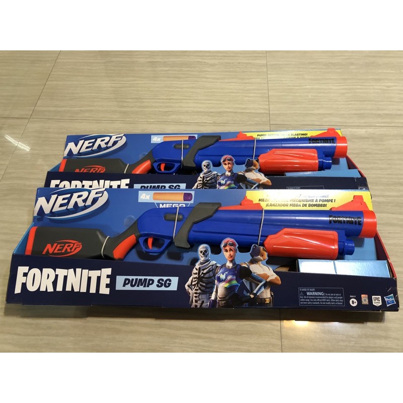 全新 橙機 巨彈 Mega Nerf Fortnite Pump SG Blaster 要塞英雄