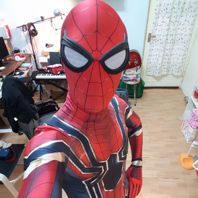 復仇者聯盟3 鋼鐵蜘蛛人裝 布料升級 全新道具服代購