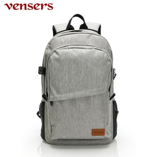 【vensers】 都會風後背包 (RC802802淺灰)