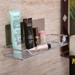 淘樂家生活趣✈️化妝品無痕不鏽鋼收納置物架