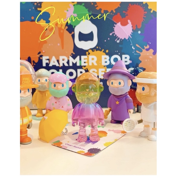 【BABY代購】Fun尋找獨角獸 FARMER bob 男友三代 色彩 系列 盲盒 生日禮物 桌面擺件 盒玩 公仔