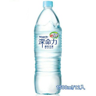 【3箱以上免運】【Taiwan Yes】深命力海洋深層水 1500ml (良品小倉)