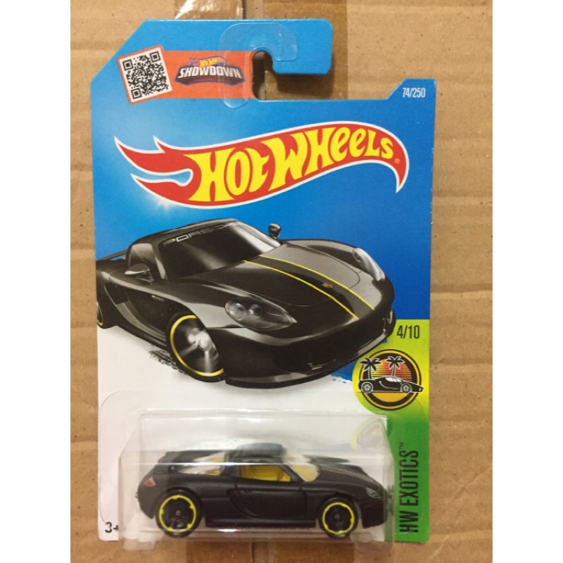 Hotwheels 風火輪 1/64 PORSCHE CARRERA GT 消光黑