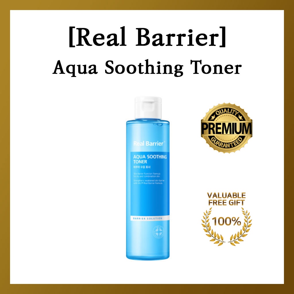 REAL BARRIER [實際屏障] Aqua 舒緩碳粉 190ml 日常保濕爽膚水