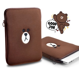 ✅售出LINE FRIENDS 熊大 筆電 保護套 筆電包 MacBook iPad 13吋 NB （A4可放）限時優惠