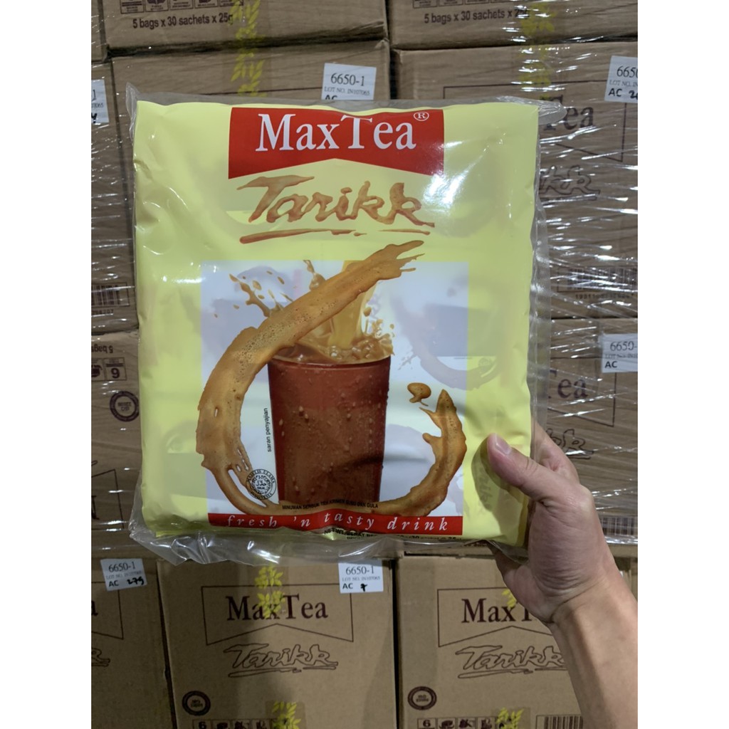 仙人掌日貨🌵印尼 美詩奶茶 Max Tea 印尼奶茶 泡泡奶茶30入