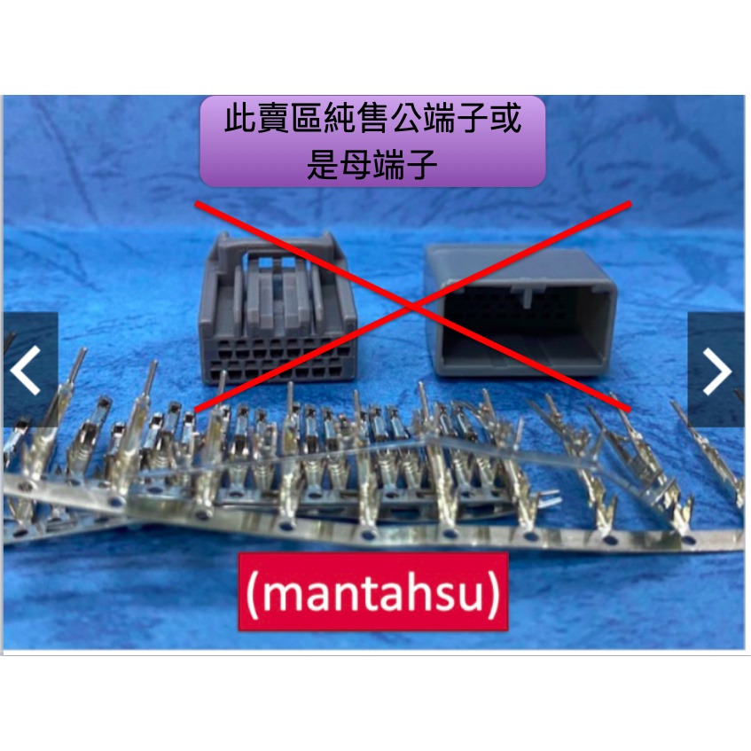 (mantahsu)16P 儀表用 YAMAHA t-max 040型 16孔非防水 公端子或是母端子一根售～