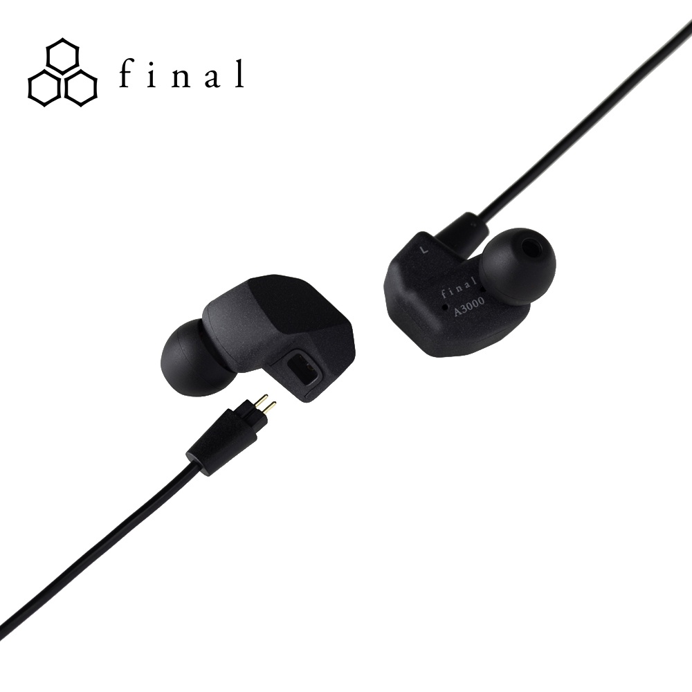 「加煒電子」【 Final Audio A3000 】動圈 2-pin CM 可換線 入耳 耳機 公司貨 保固二年