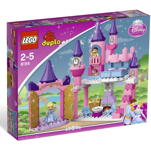 【台中翔智積木】絕版品 LEGO 樂高 迪士尼 公主系列 6154 灰姑娘的城堡