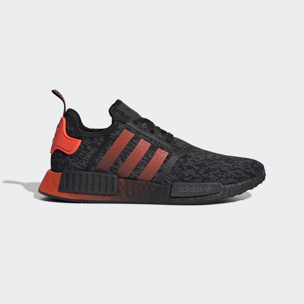 【小八】Adidas NMD R1 Black 黑 橘紅 EG7953