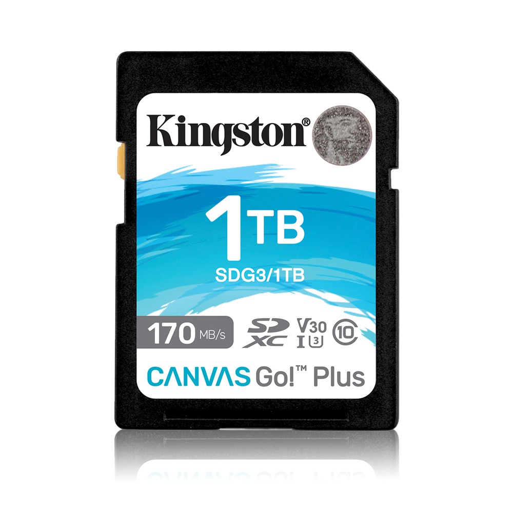 Kingston 金士頓 1TB Canvas Go! Plus UHS-I U3 4K V30記憶卡 現貨 廠商直送
