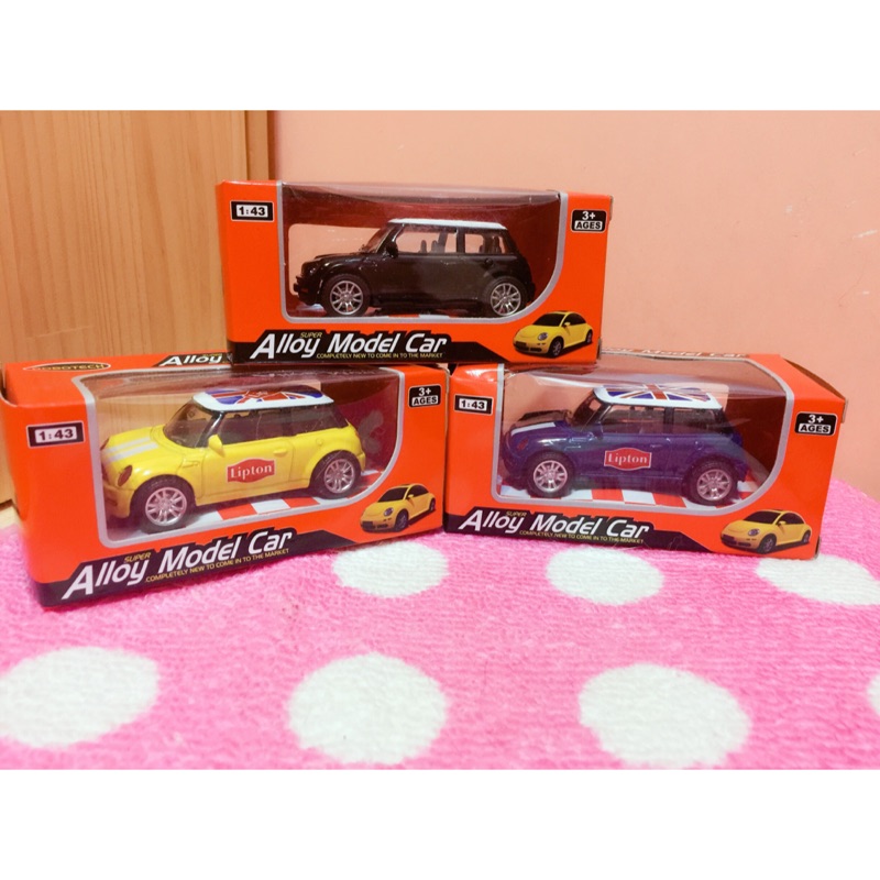 ［現貨］Alloy model car 1:43 mini cooper 玩具模型車