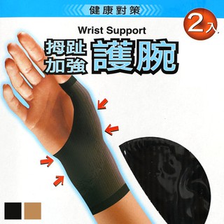 [新穎]健康對策 拇指加強護腕 台灣製 蒂巴蕾