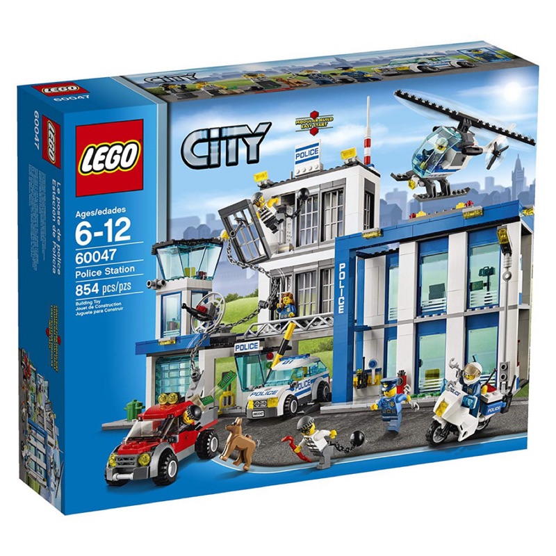 《傑克玩樂高》LEGO 樂高 60047 city 城市 警察局 街景