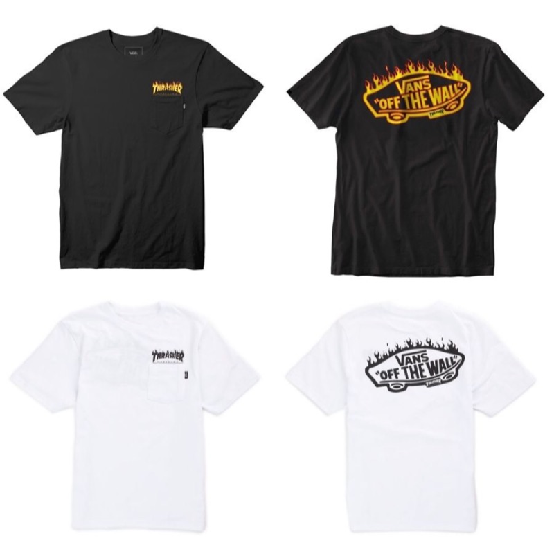 vans x thrasher tee