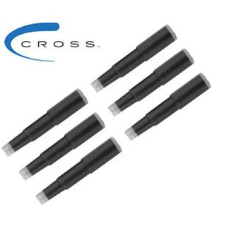 CROSS 鋼筆墨水管8921/8920(黑/藍) 6支入 / 卡
