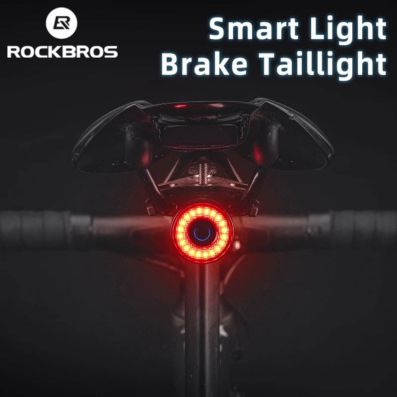 RockBros適用於JAVA Dahon Brompton 3Sixty United折疊自行車尾燈燈自行車尾燈智