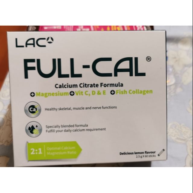 LAC
Full-Cal™優鎂鈣
(60/盒)