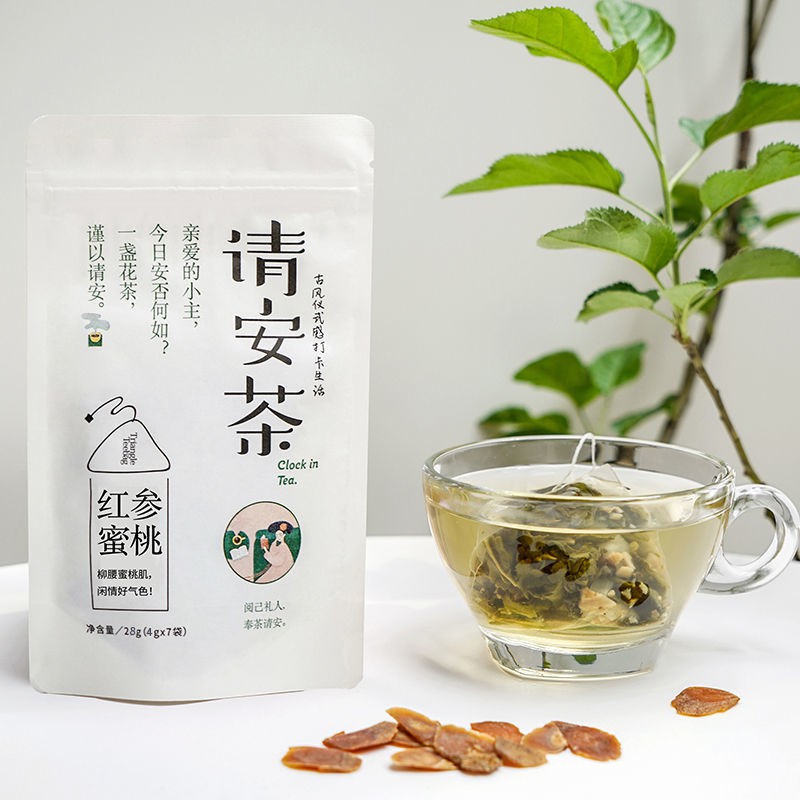 紅參蜜桃茶 烏龍茶白桃茶春夏花茶養生茶每日茶包 蝦皮購物