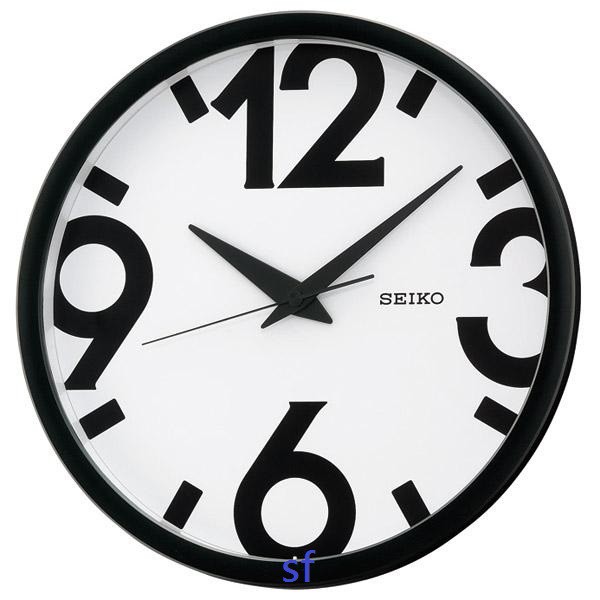 順豐時計 Seiko 日本seiko 精工設計風滑動秒針靜音掛鐘時鐘qxa476 Qxa476a 蝦皮購物