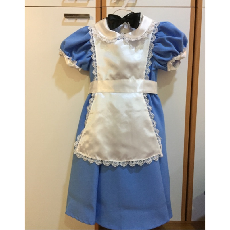 日本東京迪士尼Disney 愛麗絲 Alice萬聖節 公主 造型 服裝 兒童