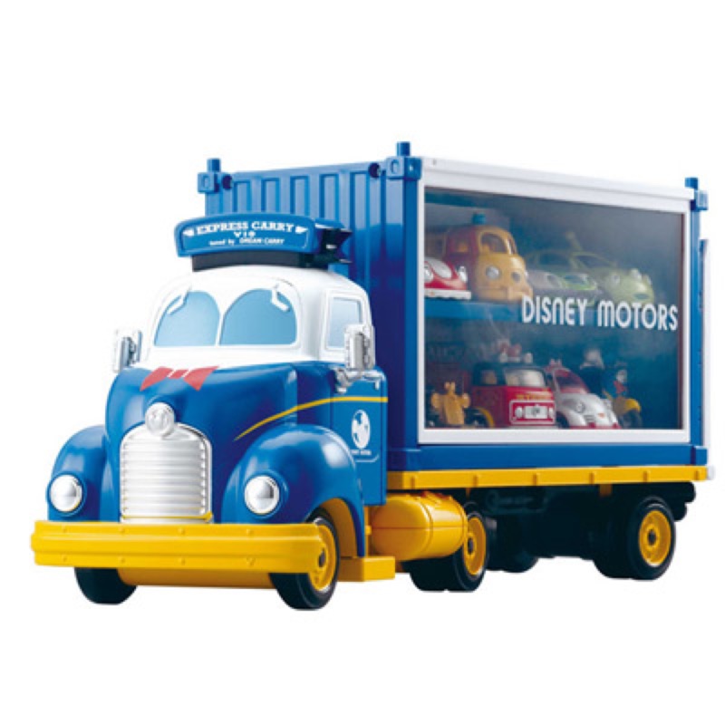 《日本帶回》TOMY TOMICA 迪士尼 Disney 夢幻貨車 展示盒 唐老鴨 造型款