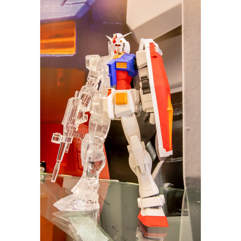 日空版機動戰士gundam Internal Structure Rx78 鋼彈透明武器weapon Ver 蝦皮購物