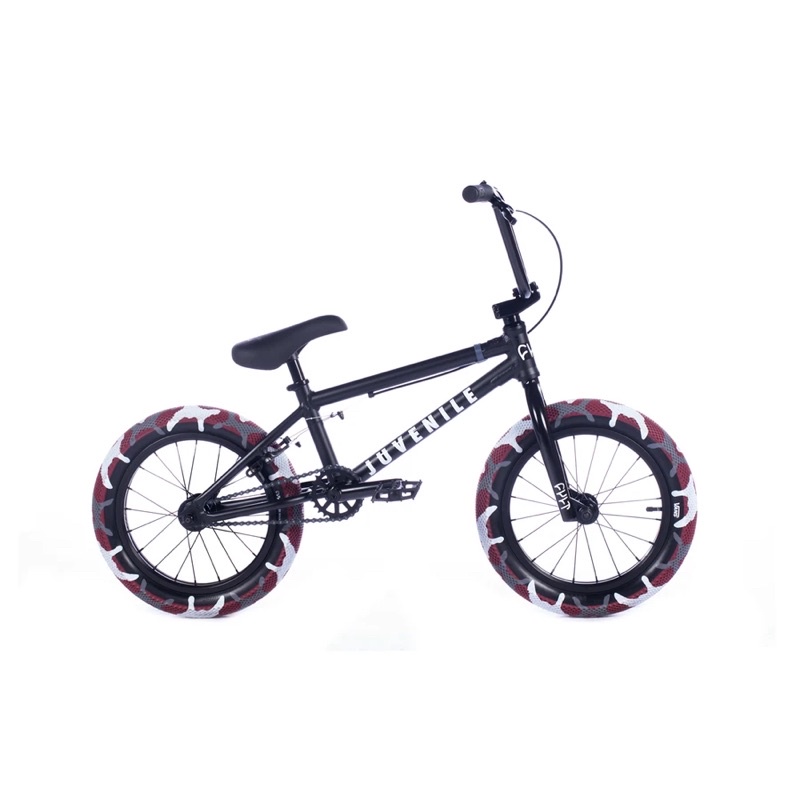 BMX 極限單車  BMX 美國人氣品牌CULT BMX 型號 Juvi 16吋BMX 消光黑 鋁合金車架