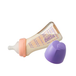 《喬喬媽咪》🌟免運🌟日本Betta-寬口奶瓶-Brain-WS2-240ml-PPSU-紫