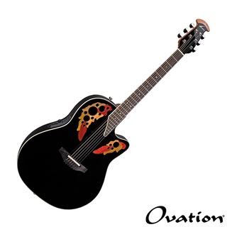 Ovation 2778AX-5 圓背吉他 黑色 EQ 玻璃纖維背板【又昇樂器.音響】