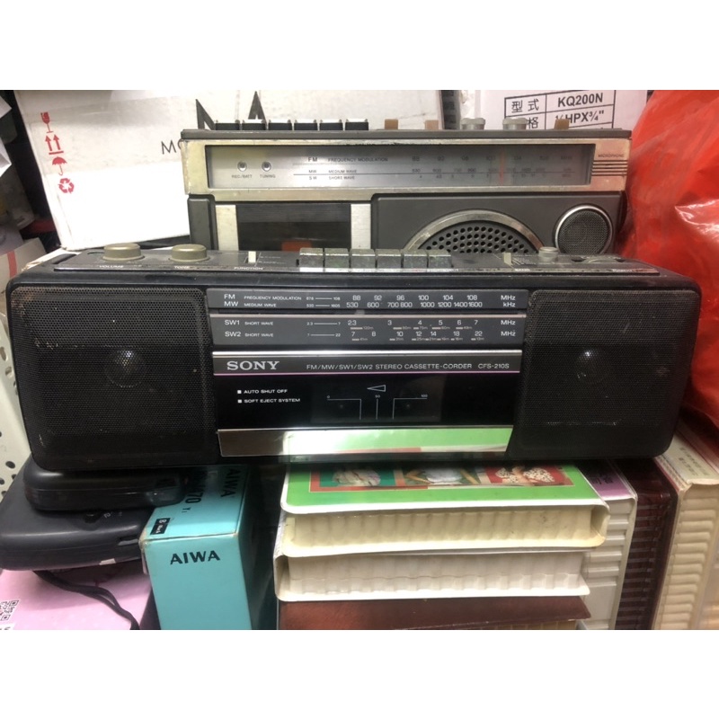 Sony卡帶錄音帶收音機CFS-210S