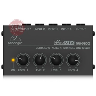 Behringer / MX400 掌上型類比混音機【樂器通】