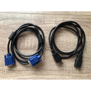 🍄二手未測試🍄3c 電腦 VGA 電源線 主機電源線 三孔電源線 螢幕電源線 三叉電源線 線材