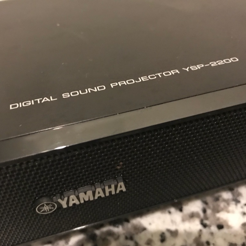日本原裝 YAMAHA YSP-2200 模擬7.1聲道 聲霸界的王者 喇叭 家庭劇院 dts 杜比 HDMI PCM