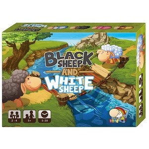 骰子人桌遊-(送橋板擴充) 黑羊與白羊 Black Sheep &amp; Whtie Sheep(繁)