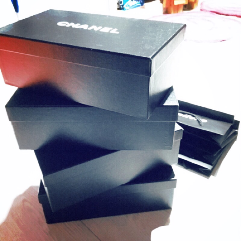 Chanel紙盒 香奈兒鞋盒 香奈兒飾品盒 Gucci鞋盒 收納盒