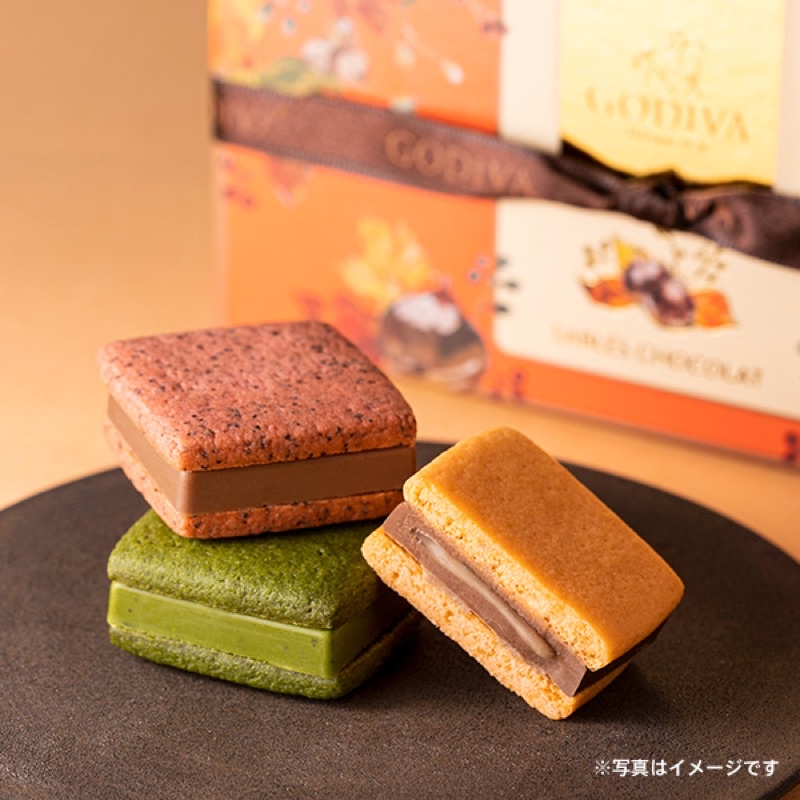 「預購」日本代購 空運直送 日本限定 Godiva 期間限定 雙層夾心餅乾禮盒