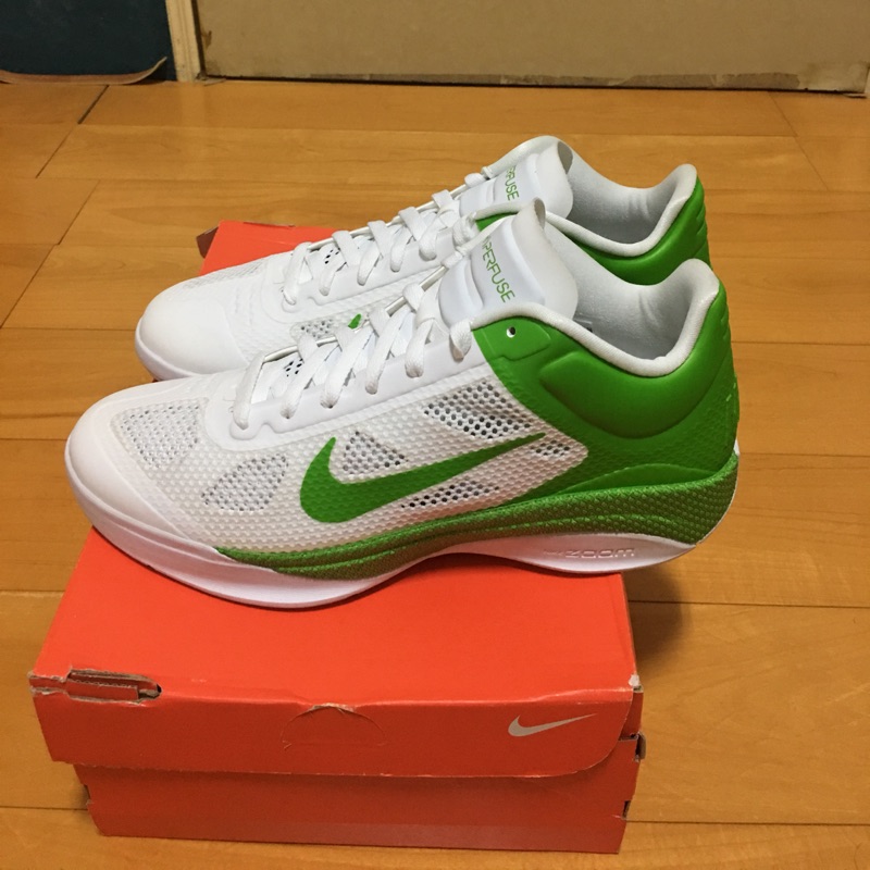 Nike Hyperfuse 2010 low 檸檬綠配色 sample 女鞋US11.5(=28.5cm)