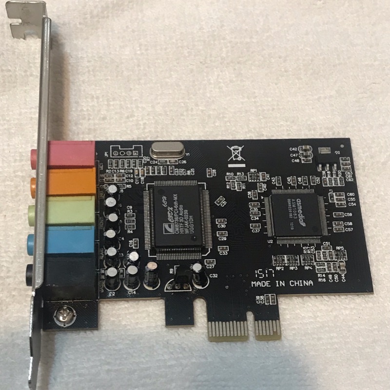 CMI8738 PCI-E 音效卡 5.1 支援Win 10