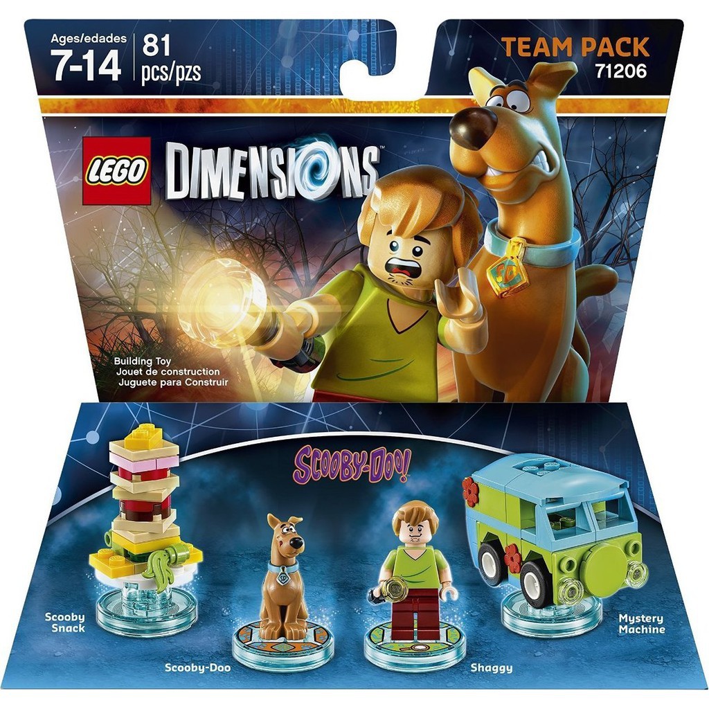 全新 樂高 LEGO 71206 Dimensions Scooby-Doo 史酷比