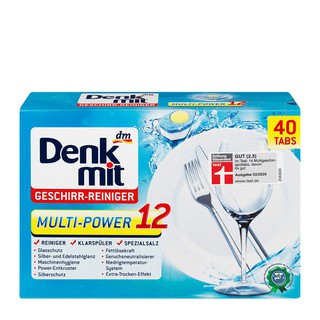 德國 Denkmit 洗碗清潔錠 40st / DM (DM183)