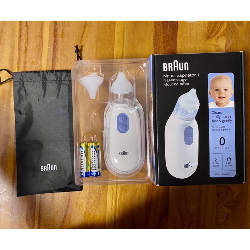 Braun百靈電動吸鼻器bna100 吸鼻機 蝦皮購物