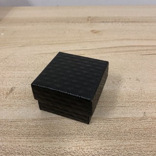 時尚戒指耳環珠寶盒方形情人節禮物包裝盒飾品收納盒(5*5/ 777-11125)